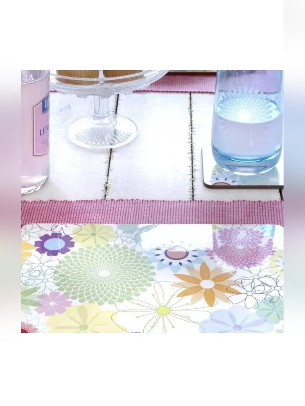 Pimpernel for Portmeirion Crazy Daisy cork-backed placemats Set Of 4 In Box